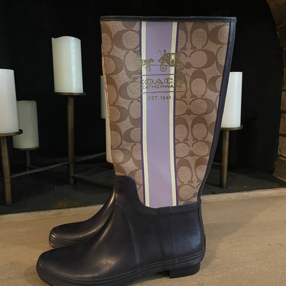 Coach rain boots - Picture 3 of 5